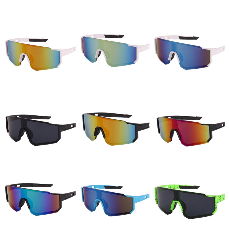 Mountain Biking Glasses - 9pcs Cycling Glasses Mountain Bicycle Glasses