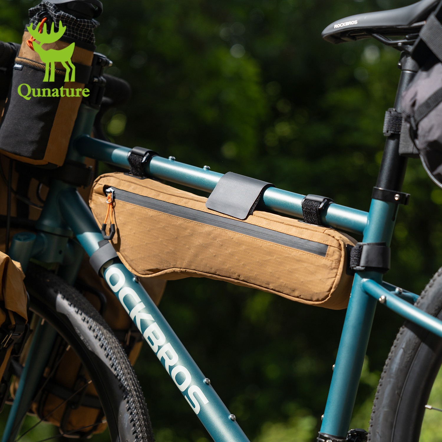 Mountain Biking Bag - Qunature Bikepacking Bag Bike Frame Bag