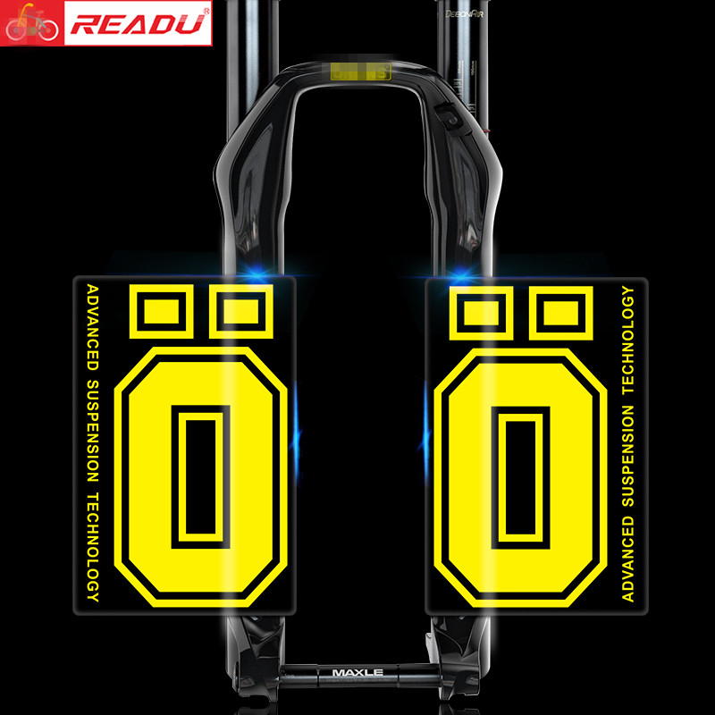 Mountain Biking Downhill - 2020 DH MTB Downhill fork sticker