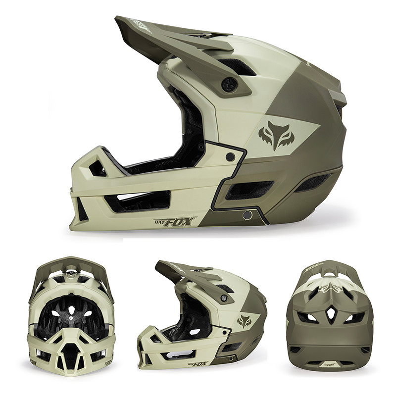 Mountain Biking Full Face Helmet - BATFOX full-face enduro helmet downhill BMX