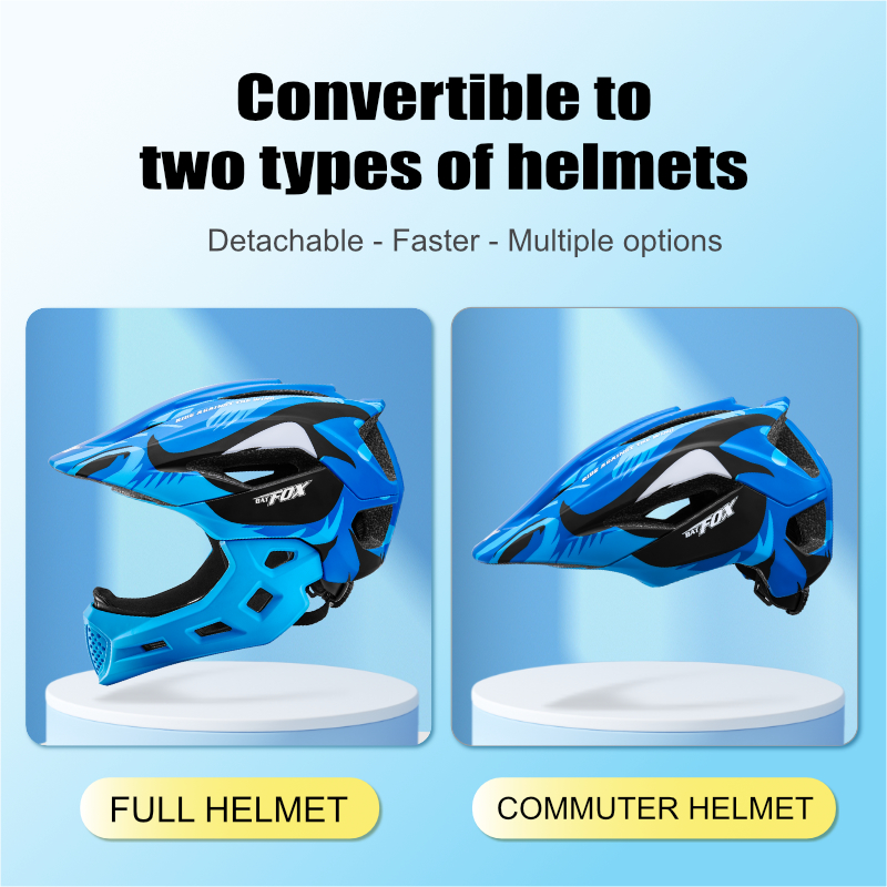 BATFOX Kids Full Face Bike Hel - Mountain Biking Full Face Helmet recensie en prijs