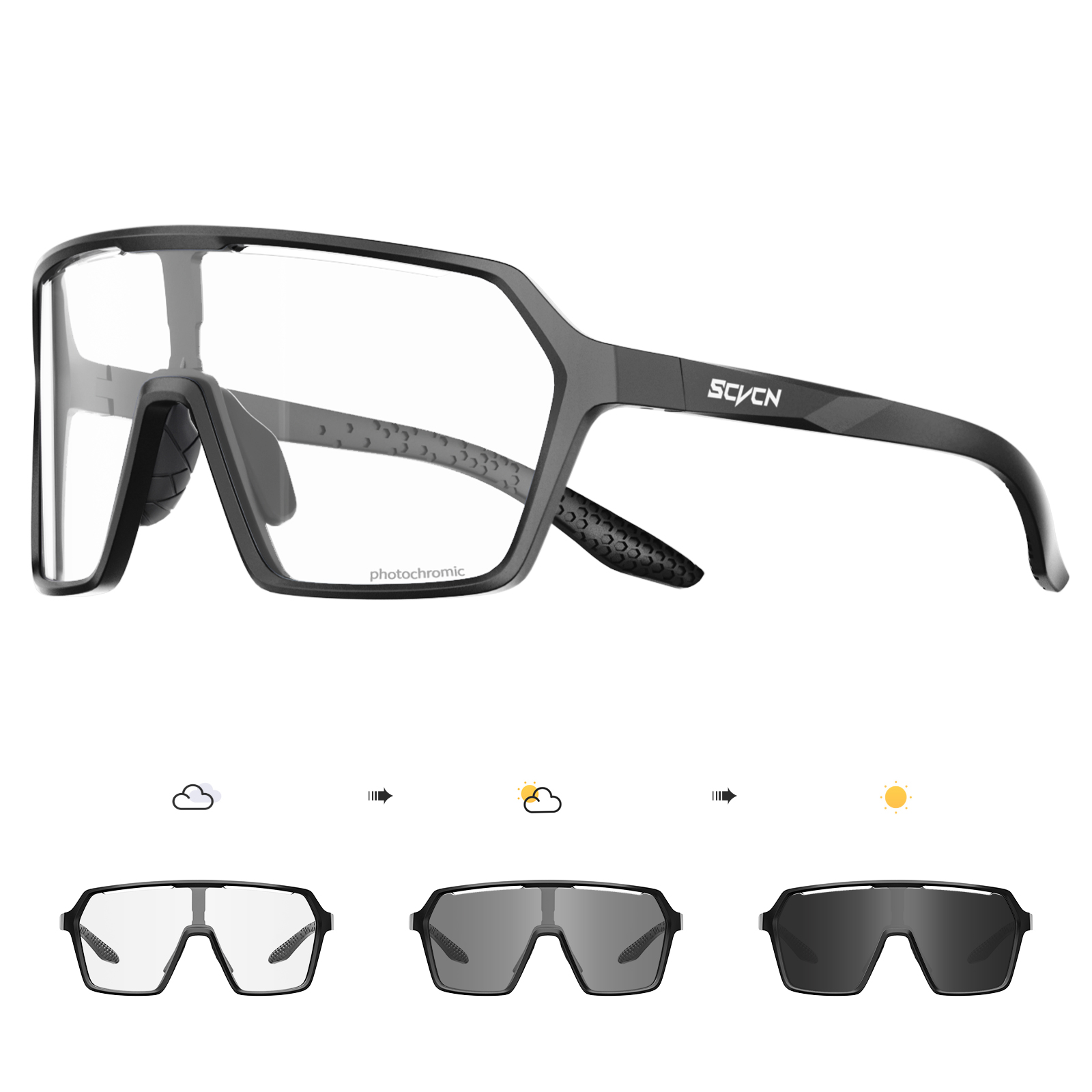 SCVCN Hot Cycling Photochromic - Mountain Biking Glasses recensie en prijs
