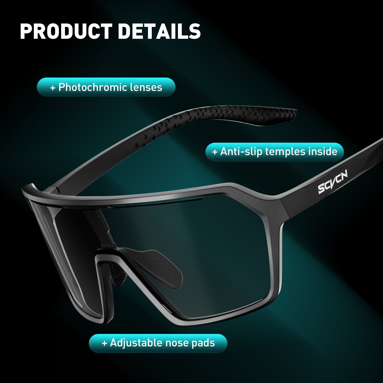 SCVCN Hot Cycling Photochromic - Mountain Biking Glasses recensie en prijs