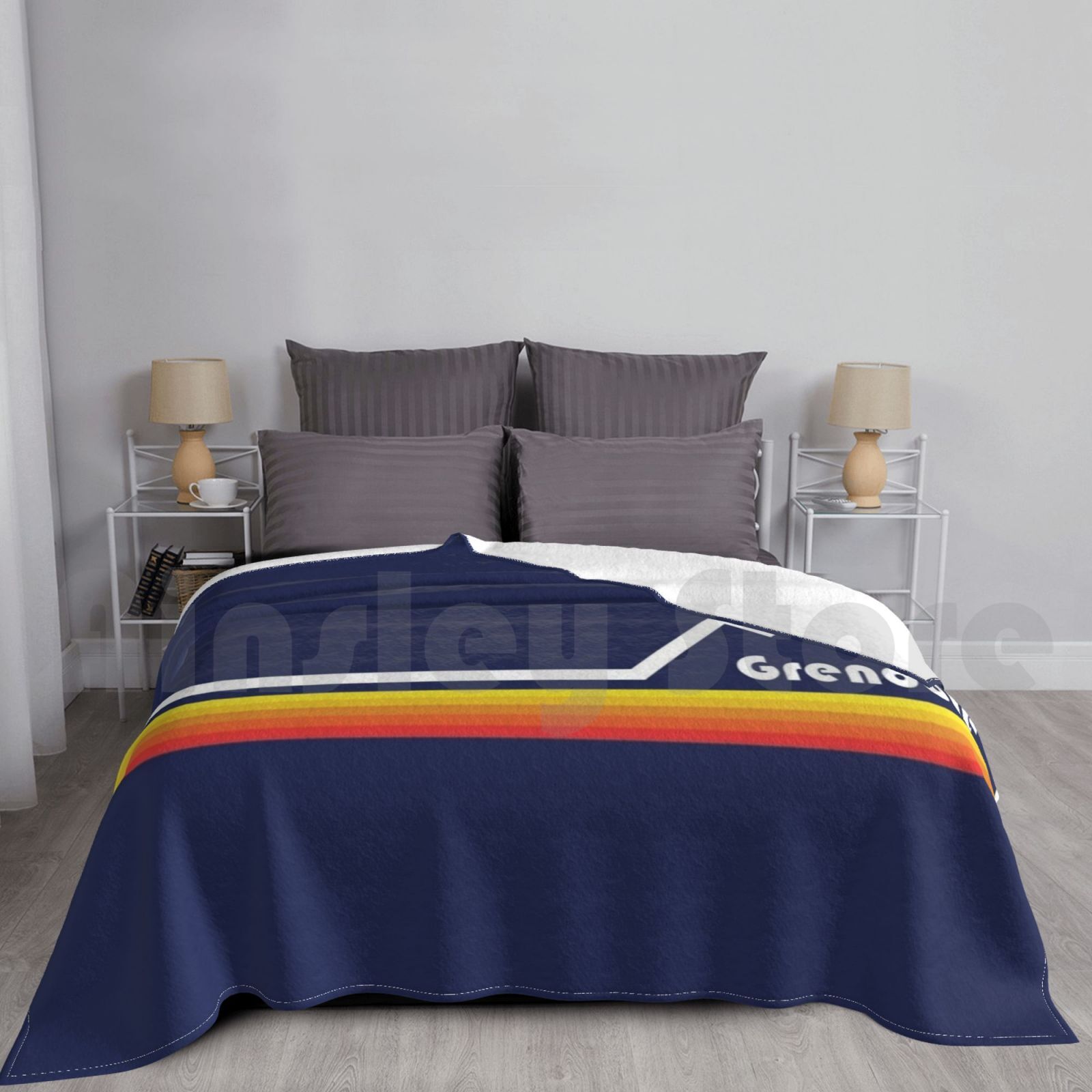 Grenoble , France Blanket For  - Mountain Biking France recensie en prijs