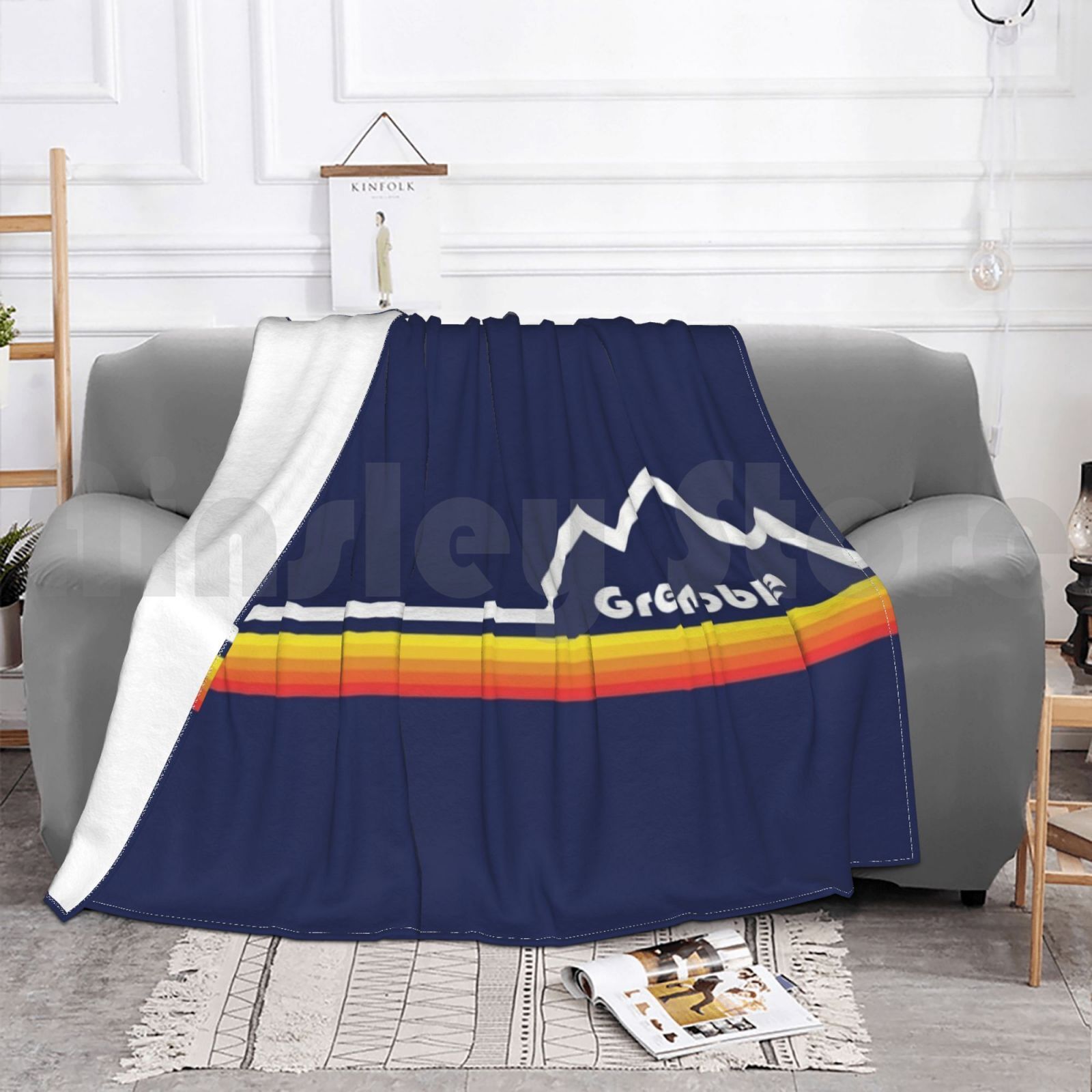 Grenoble , France Blanket For  - Mountain Biking France recensie en prijs