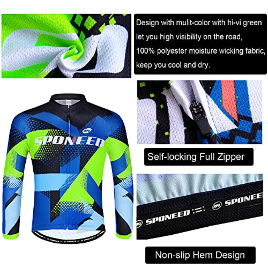 sponeed Cycling Clothes for Me - Mountain Biking Shirts recensie en prijs