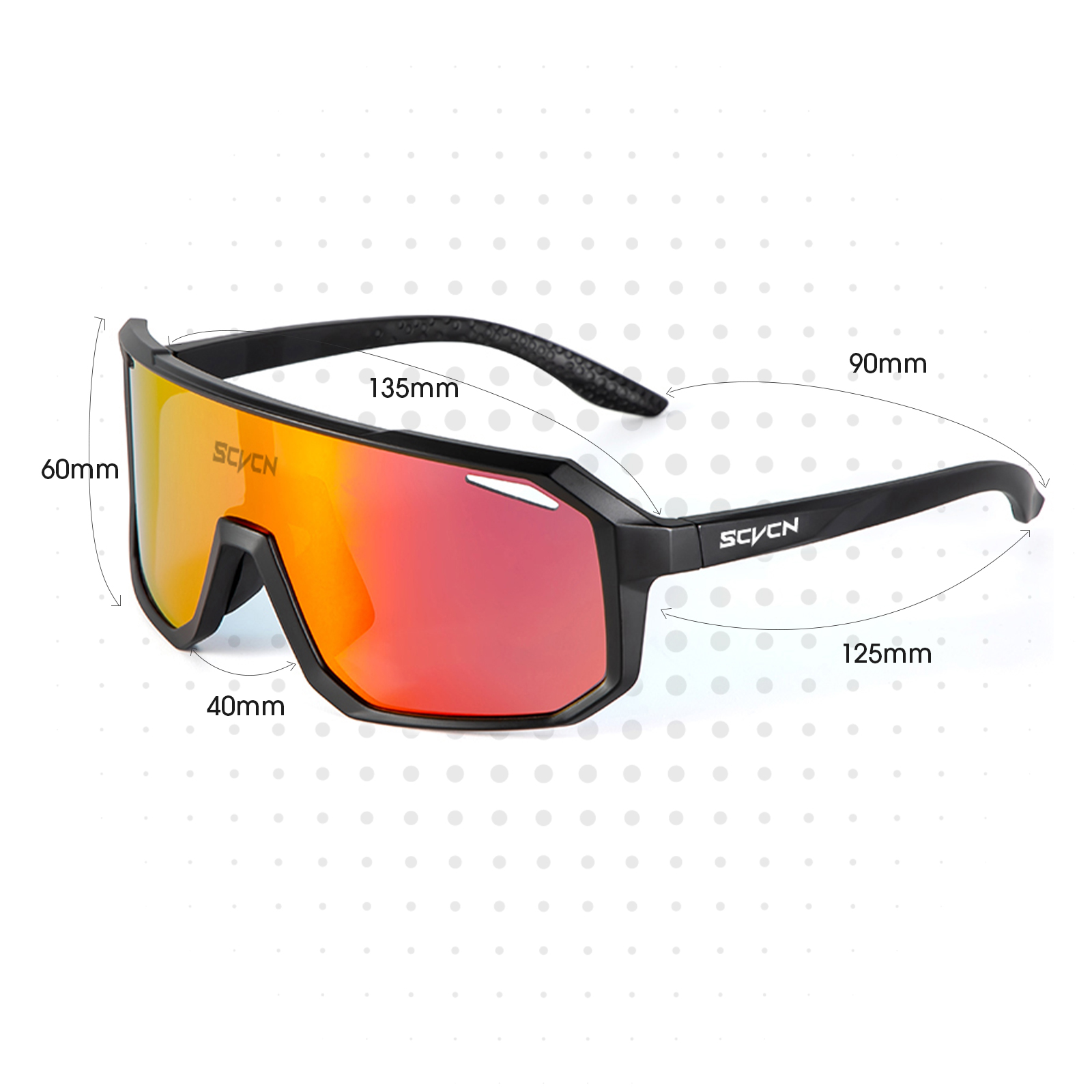 SCVCN Cycling Sunglasses for M - Mountain Biking Glasses recensie en prijs