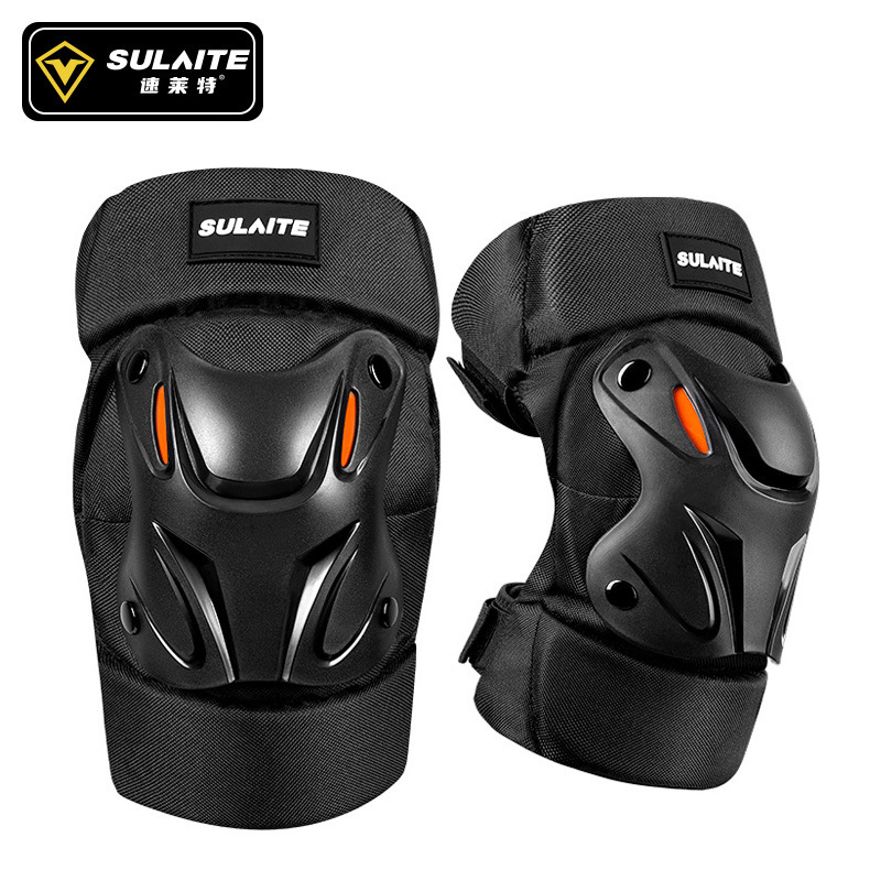 A pair of motorcycle knee pads - Mountain Biking Elbow Pads recensie en prijs