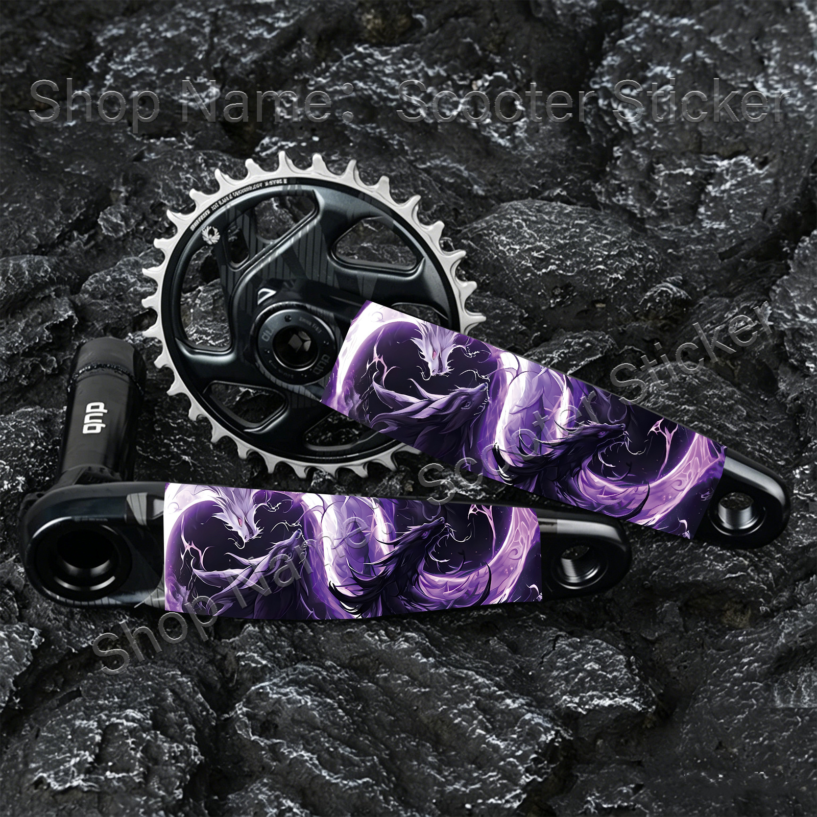 1 Set Purple & White Dragon Yi - Mountain Biking You Yangs recensie en prijs