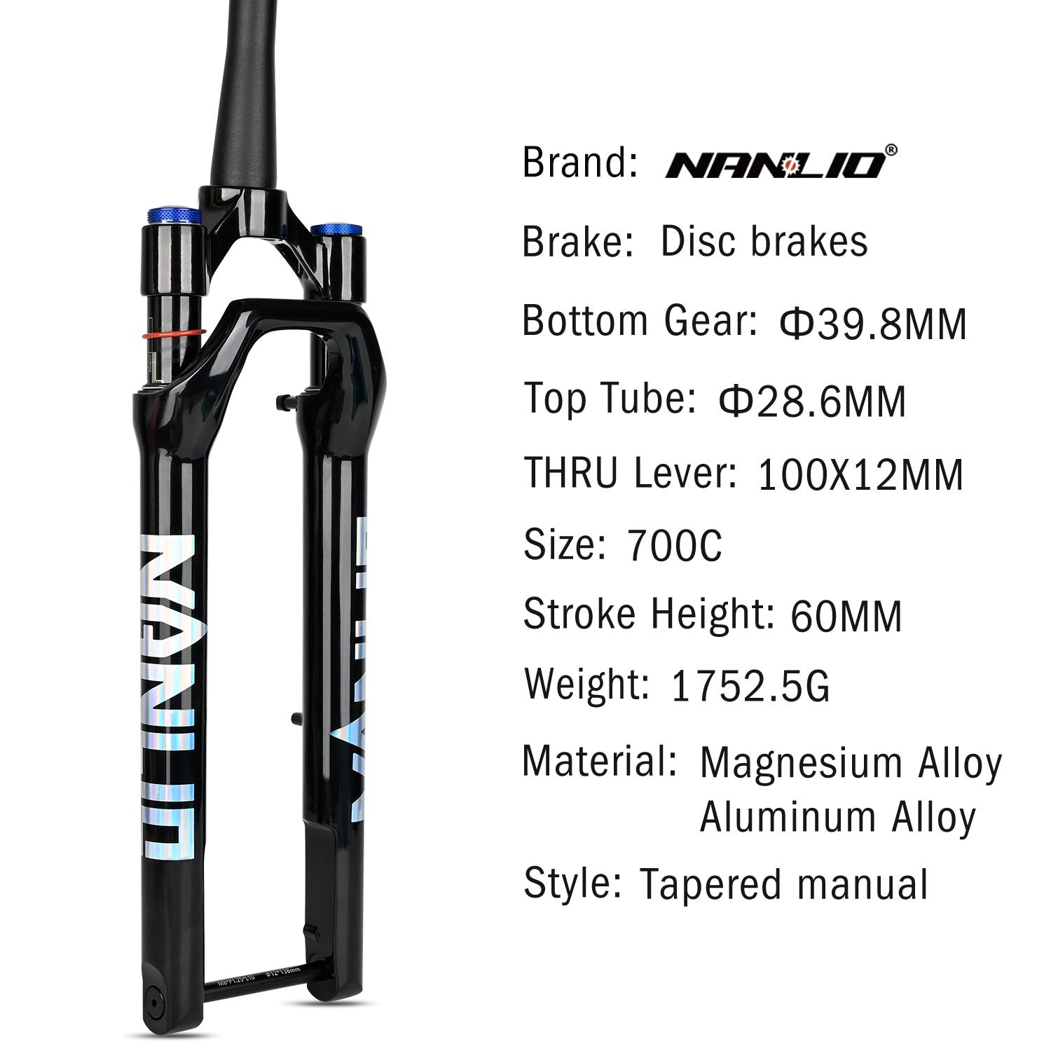 Nanlio 700C Suspension Fork 45 - Mtb Fork Air recensie en prijs