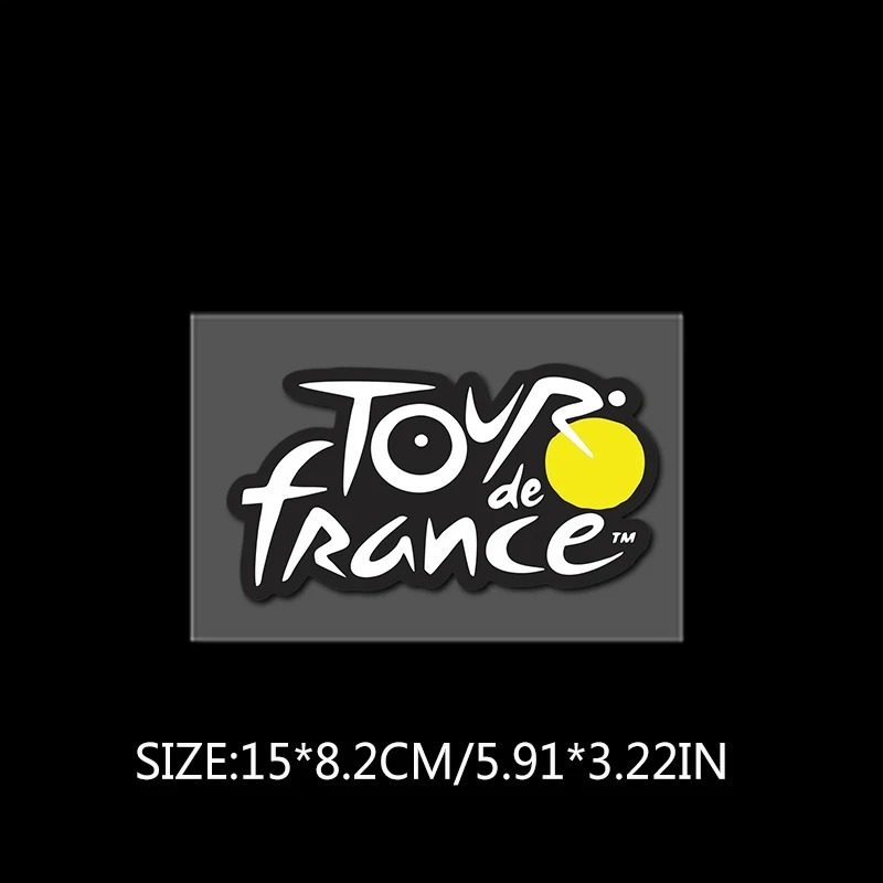 1Pc Tour de France Logo Vinyl  - Mountain Biking France recensie en prijs