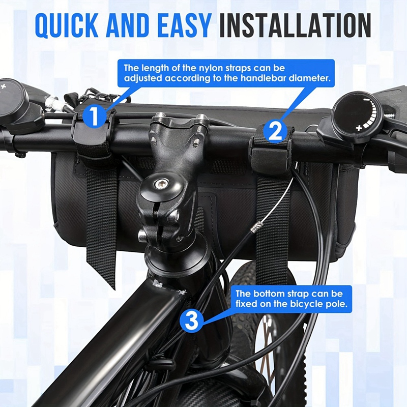 Bike Handlebar Bag Waterproof  - Mountain Biking Bag recensie en prijs