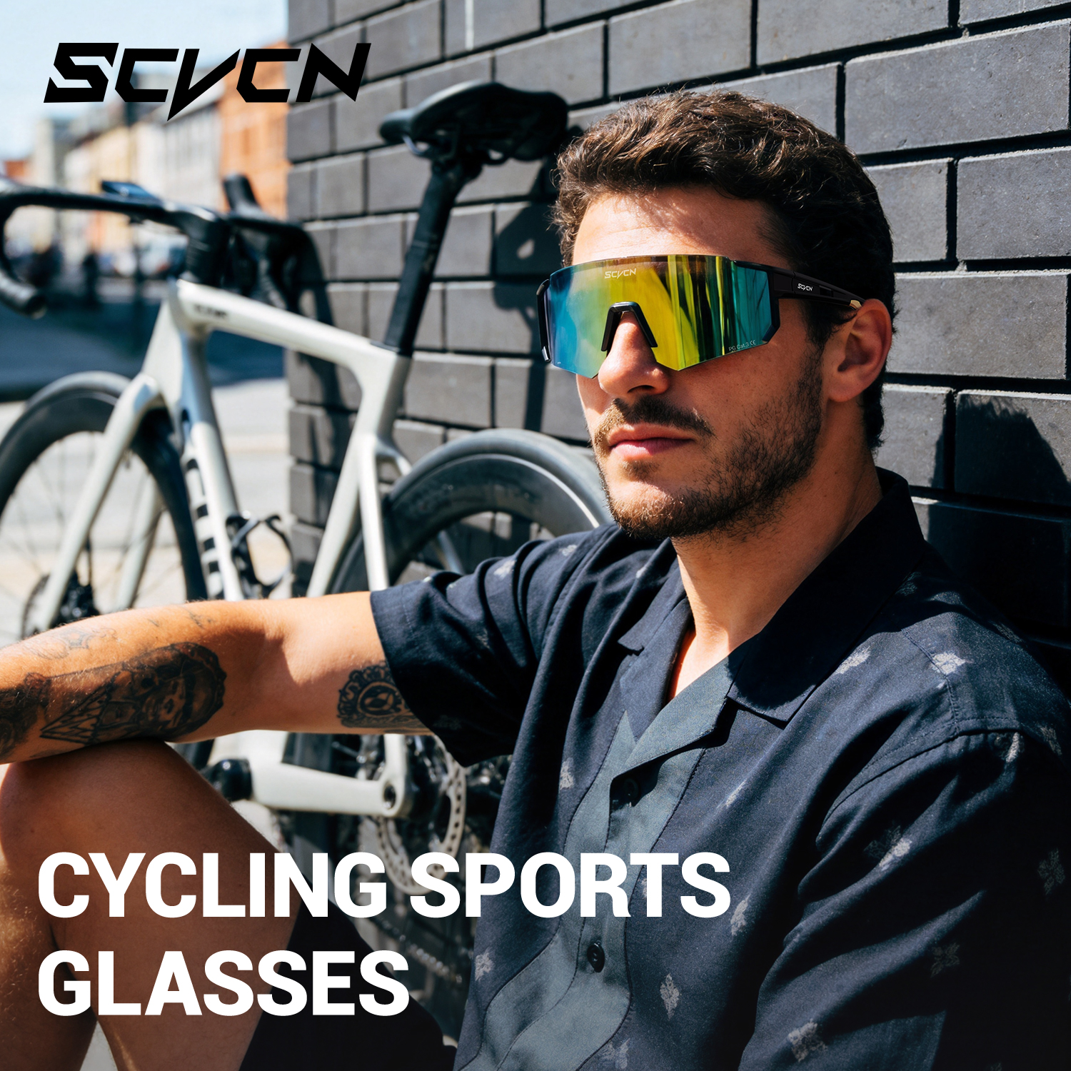 8PACKS SCVCN Outdoor Cycling S - Mountain Biking Glasses recensie en prijs