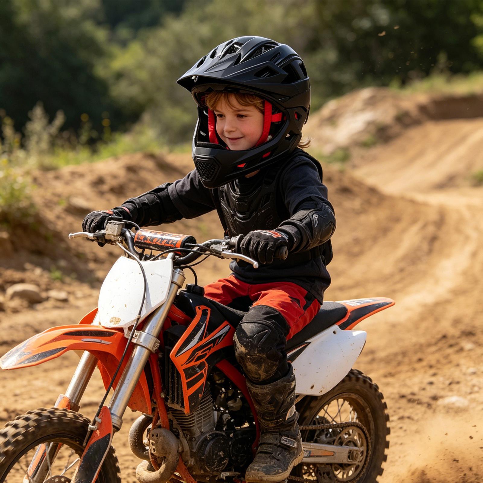 Kids Motocross Helmet Shockpro - Mountain Biking Kids recensie en prijs