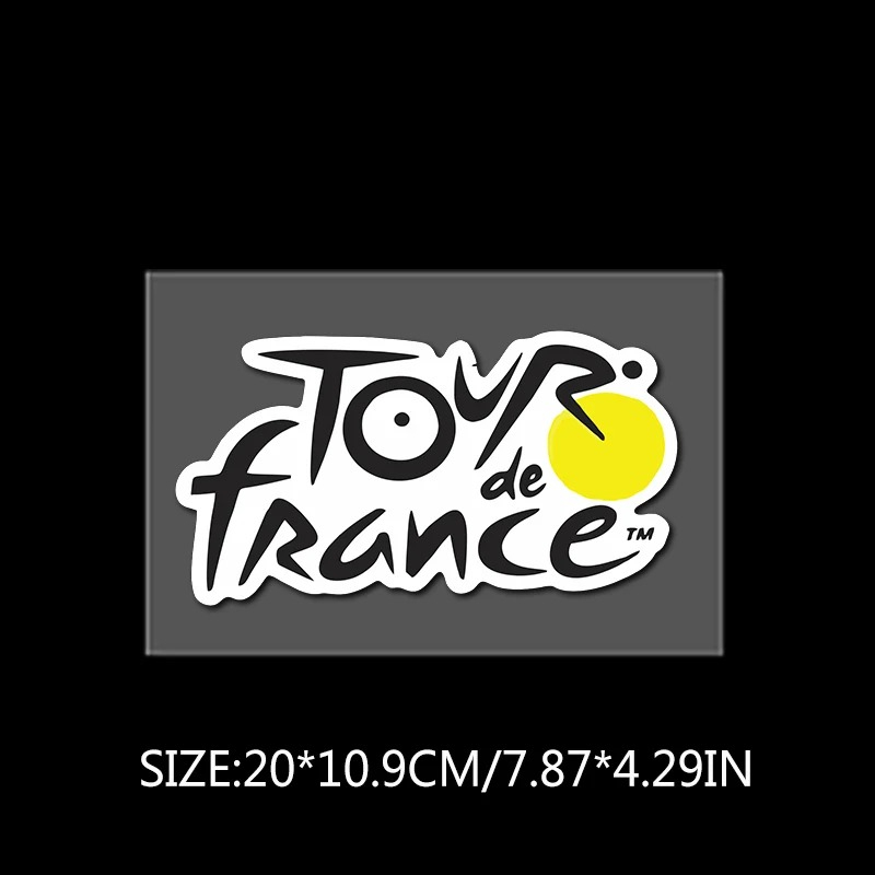 1Pc Tour de France Logo Vinyl  - Mountain Biking France recensie en prijs