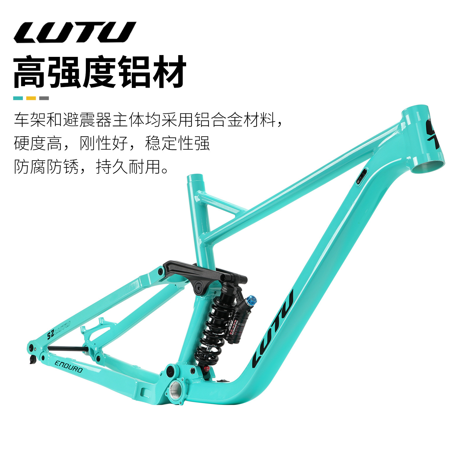 LUTU mountain bike soft tail f - Mountain Biking Downhill recensie en prijs