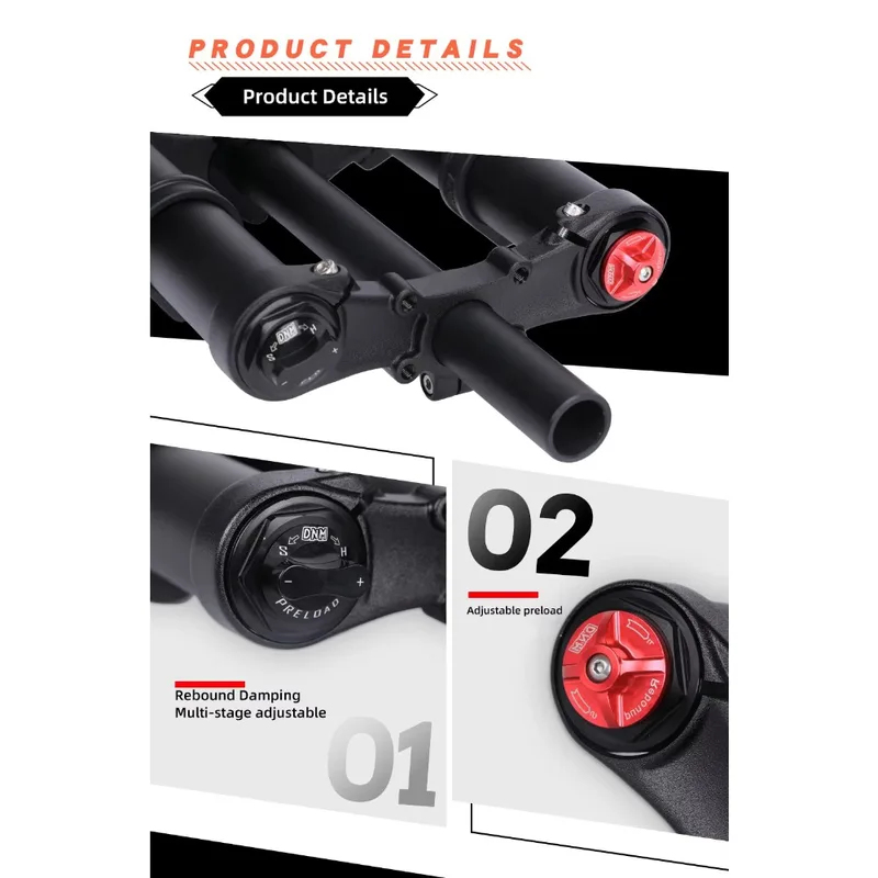 DNM USD C Mountain Bike Front  - Mtb Fork Air recensie en prijs