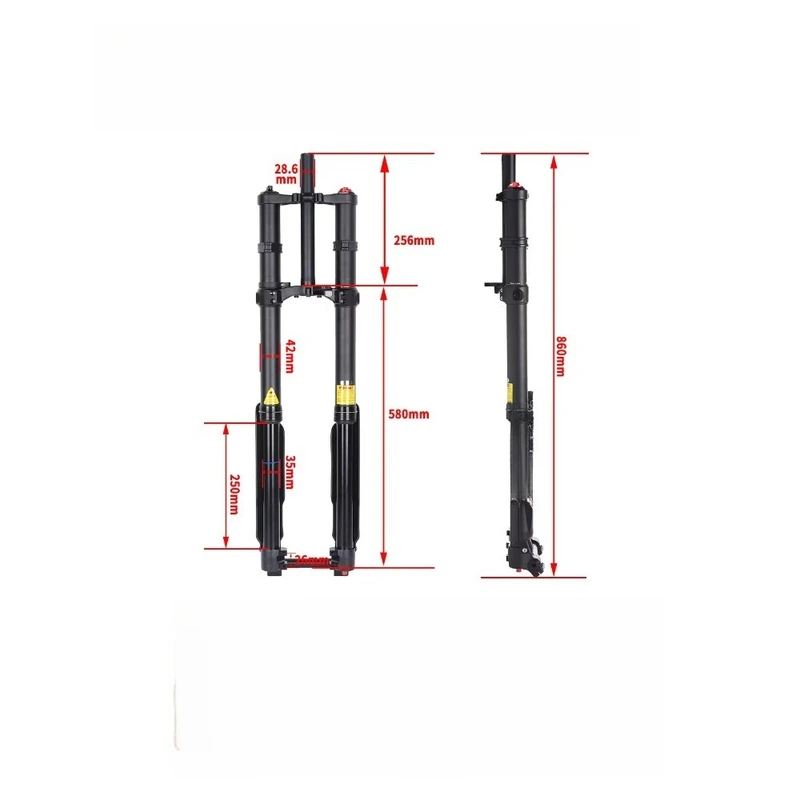 DNM USD C Mountain Bike Front  - Mtb Fork Air recensie en prijs