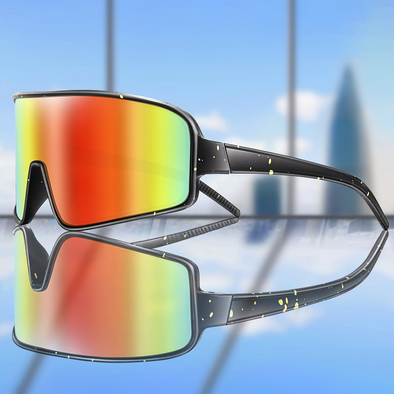 Outdoor Casual Sunglasses Larg - Mountain Biking Glasses recensie en prijs