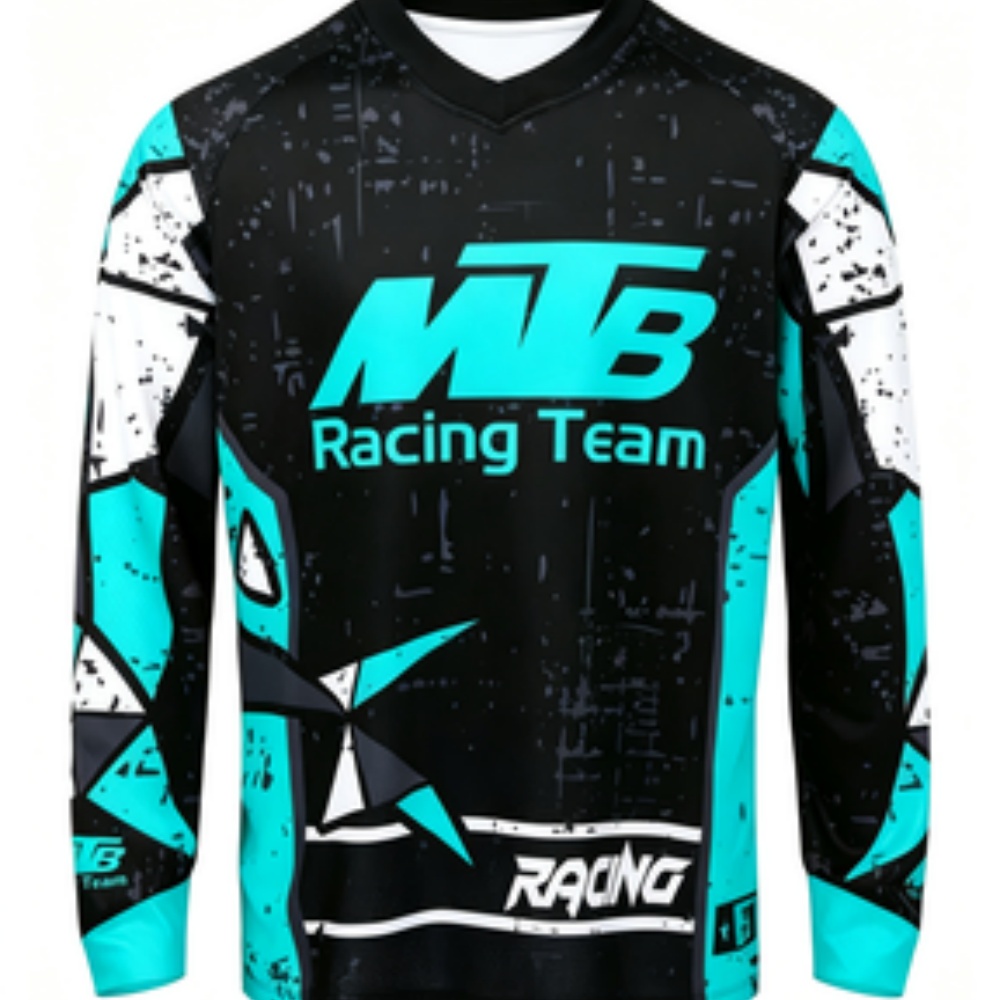 Team Long-sleeve Sports Shirt  - Mountain Biking Shirts recensie en prijs