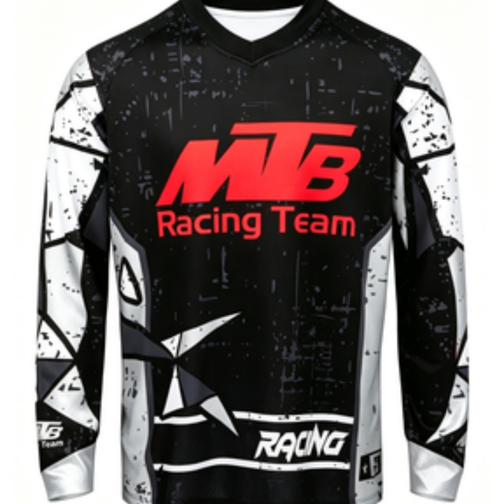 Team Long-sleeve Sports Shirt  - Mountain Biking Shirts recensie en prijs
