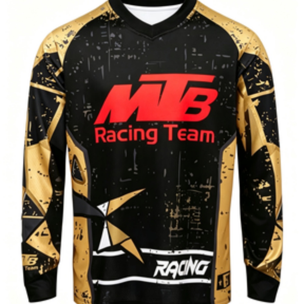 Team Long-sleeve Sports Shirt  - Mountain Biking Shirts recensie en prijs