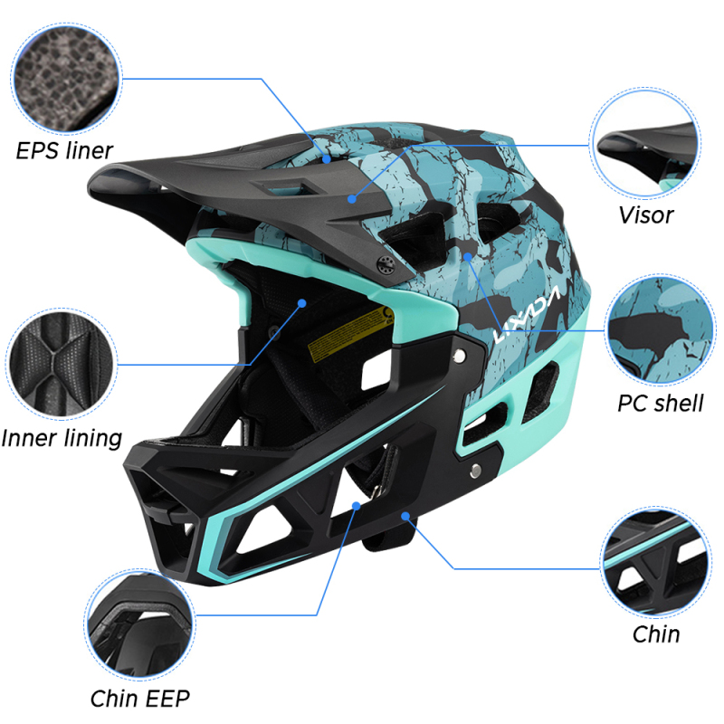 Full Face Mountain Bike Helmet - Mountain Biking Full Face Helmet recensie en prijs