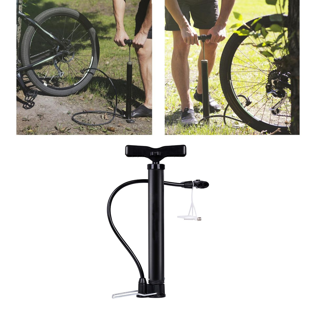 Manual Bicycle Tire Air Pump B - Mtb Fork Air recensie en prijs