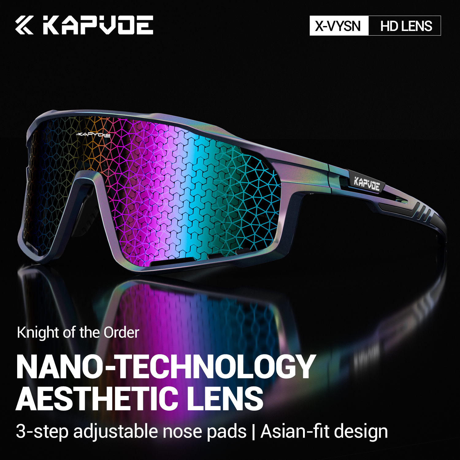 KAPVOE Nano Lenses Cycling Gla - Mountain Biking Glasses recensie en prijs