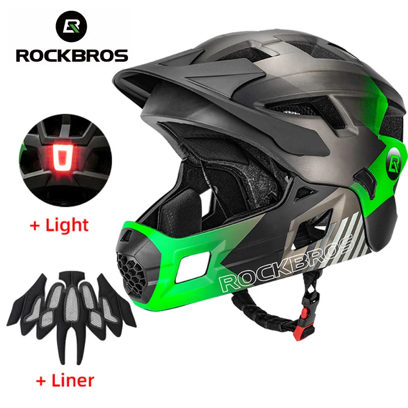ROCKBROS Kids Detachable Full  - Mountain Biking Full Face Helmet recensie en prijs