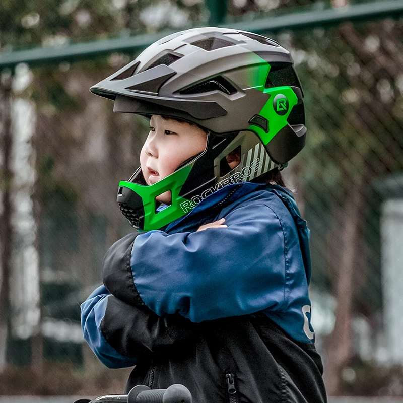 ROCKBROS Kids Detachable Full  - Mountain Biking Full Face Helmet recensie en prijs