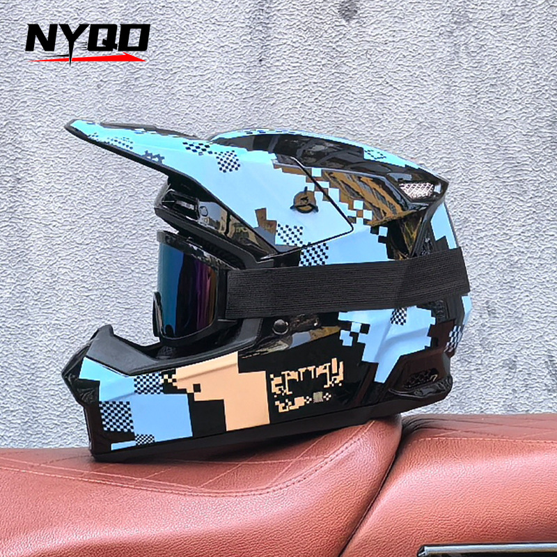 Orz Off-Road Three-Piece Helme - Mountain Biking Full Face Helmet recensie en prijs