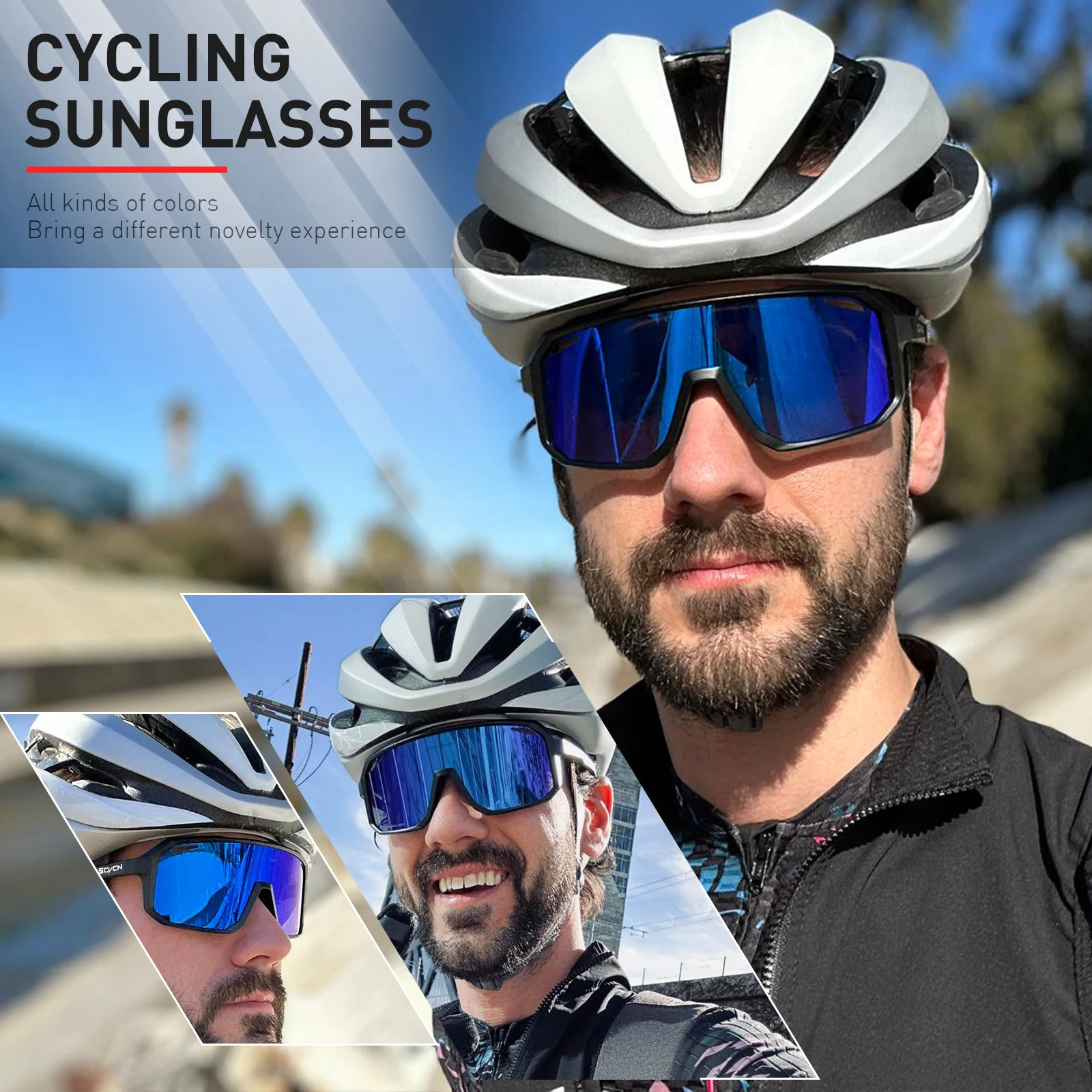 SCVCN New Cycling Sunglasses M - Mountain Biking Glasses recensie en prijs