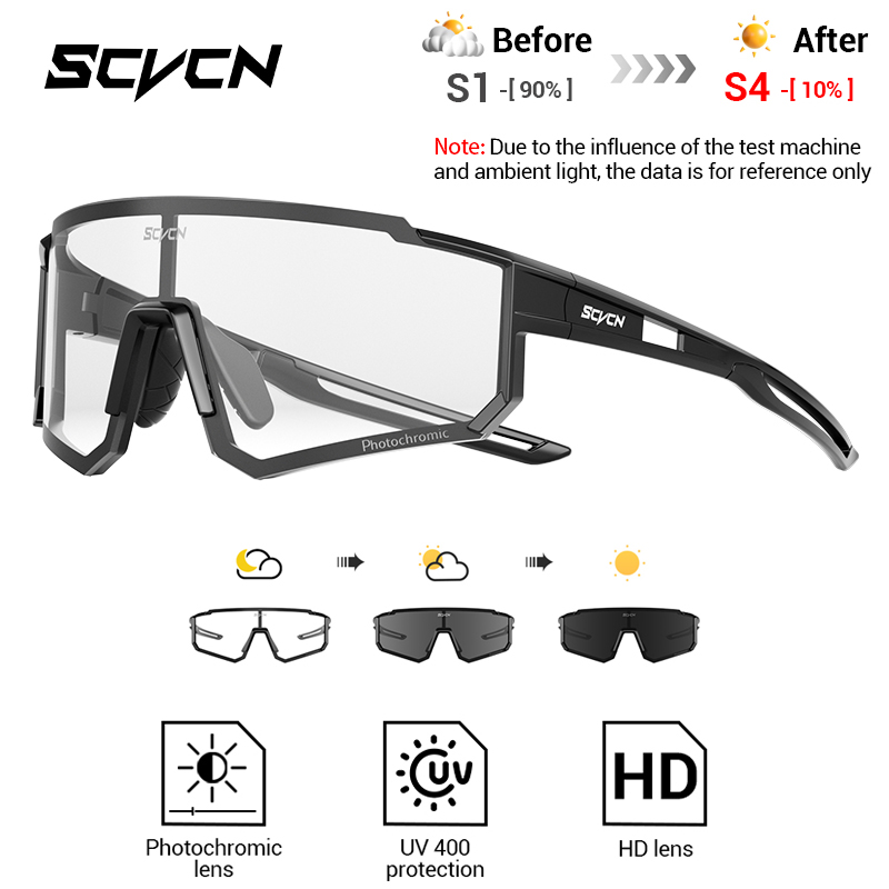 SCVCN New Outdoor Photochromic - Mountain Biking Glasses recensie en prijs