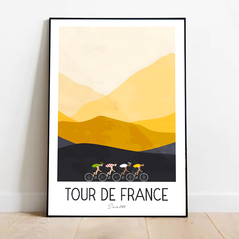 France Mountain Bike Poster Ca - Mountain Biking France recensie en prijs